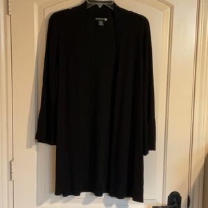 Sweaterworks Open Cardigan with Bell Sleeves- Size Large